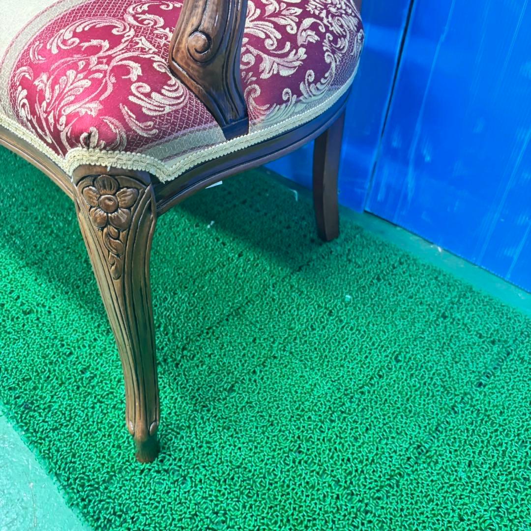 562 アンティーク調ソファ2人掛け猫足猫脚極美品激レア品