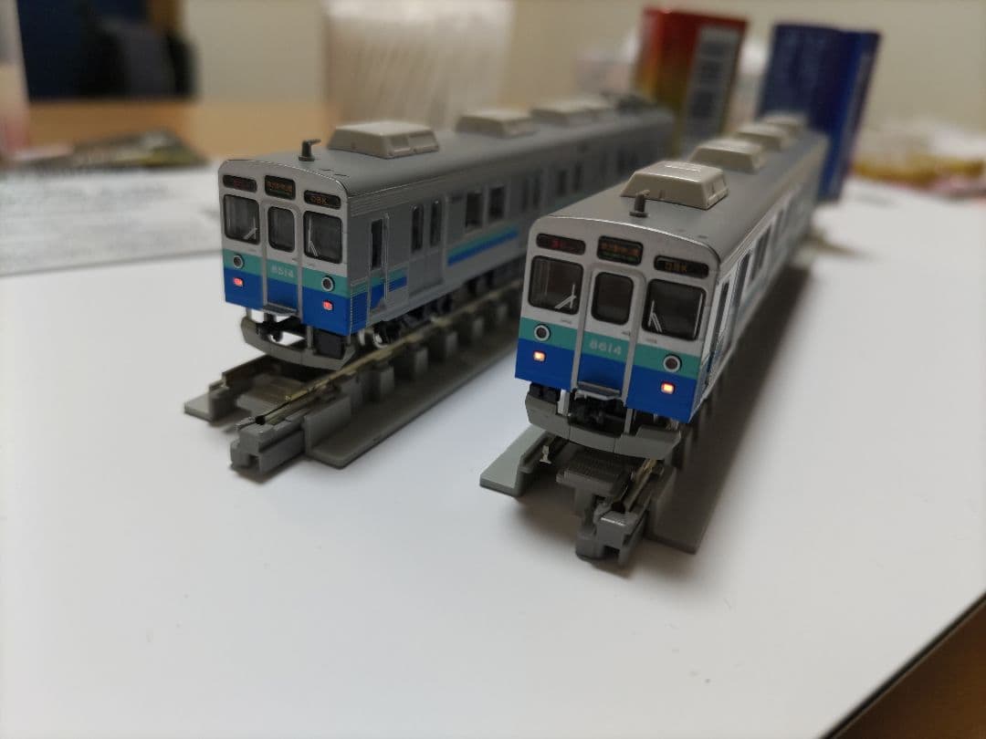 東急8500系 8614編成タイプ・黄色テープ付き 10両セット