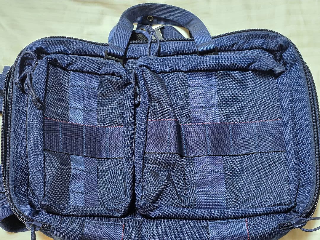 【Kazu】ブリーフィング ビームス別注 ビジネスバッグ ネイビー