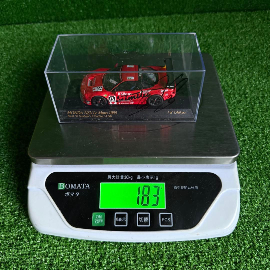 a 118-2】ホンダNSX Le Mans 1995 #84/直筆サイン入り