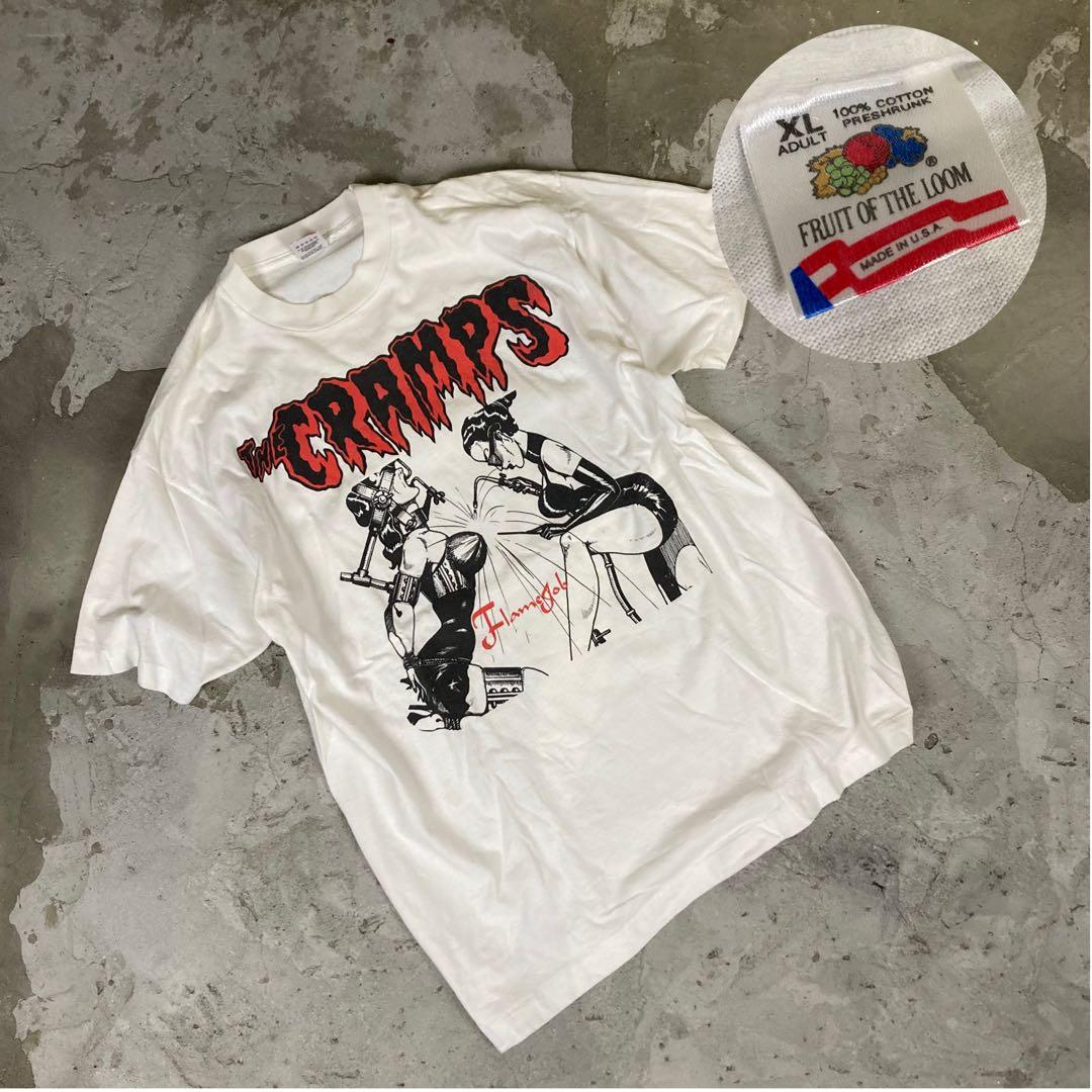 希少 THE CRAMPS クランプス ビンテージ Tシャツ 90s 本物