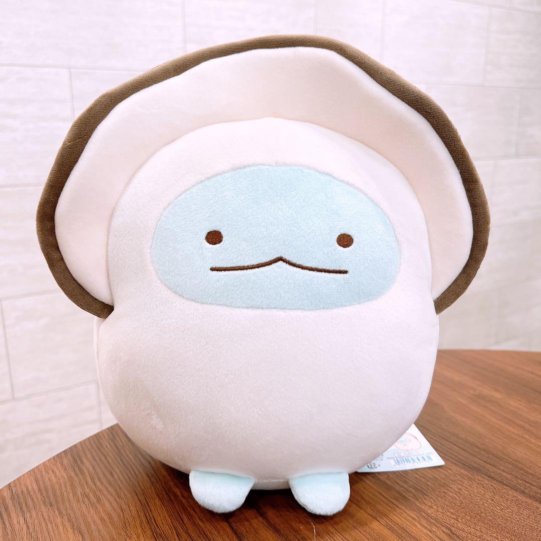 ③すみっコぐらし 水族館 とかげ カキ スーパーもーちもちぬいぐるみ