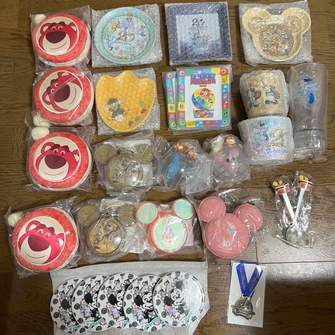 ディズニー　グッズ　カプセルトイ　バルーン　メモ　スーベニア　ポストカード