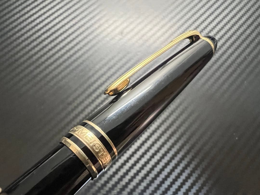モンブラン マイスターシュテュック 万年筆 144 ブラック F 細字