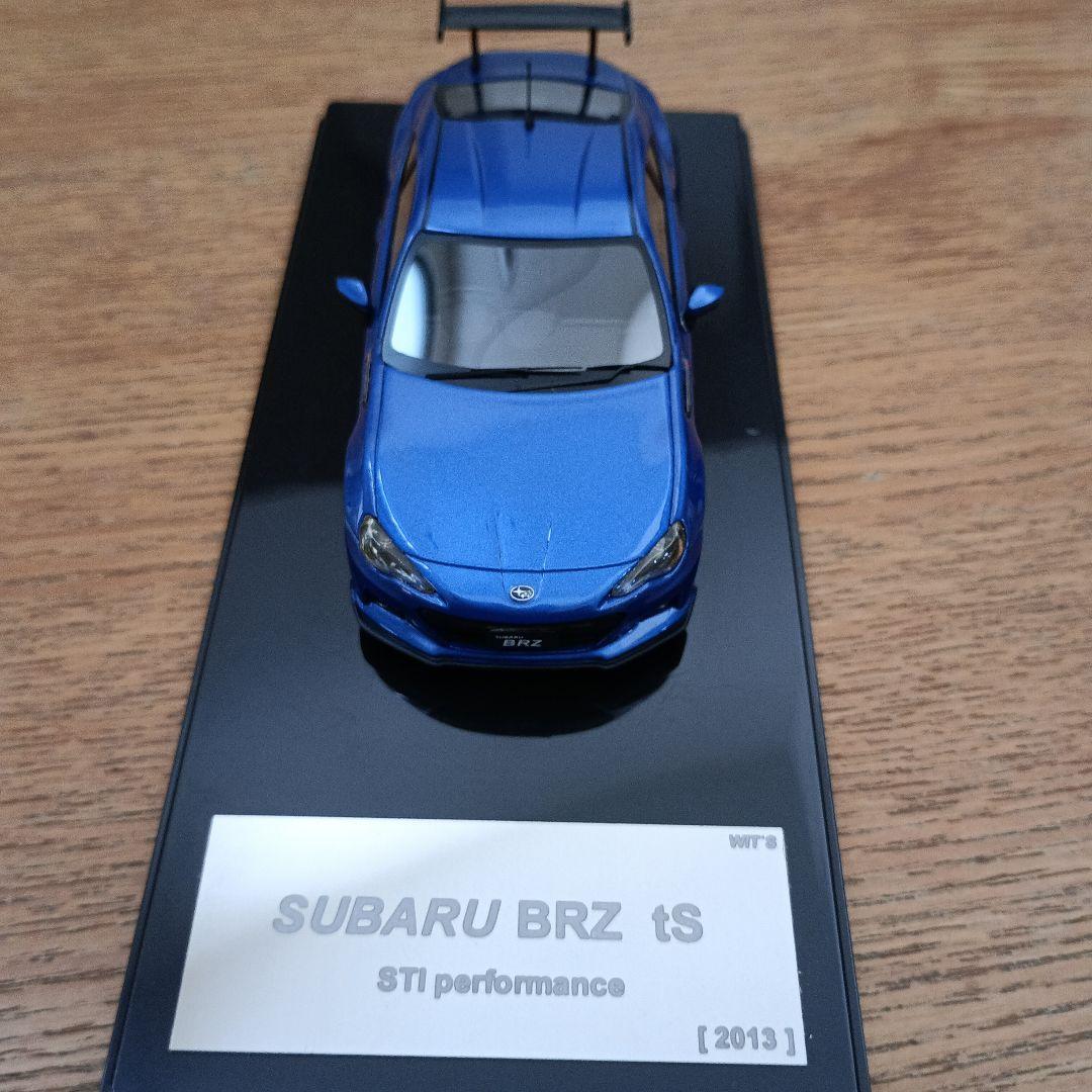 WIT's 1/43 スバル BRZ ts STIパフォーマンス WRブルー