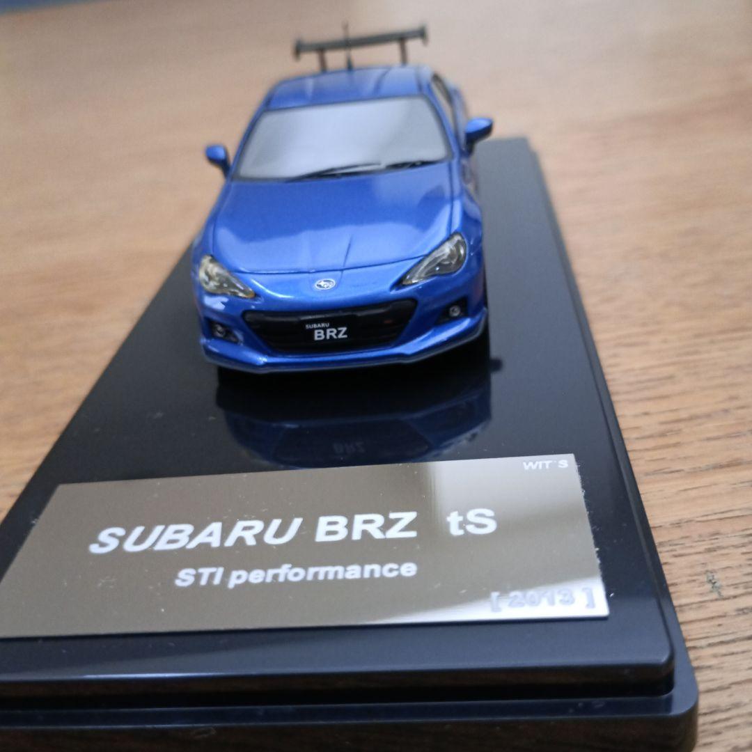 WIT's 1/43 スバル BRZ ts STIパフォーマンス WRブルー