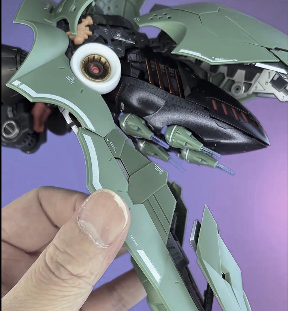 1/100 オシリスの翼 クシャトリヤ LED発光ユニット付属 MGEX級海外製