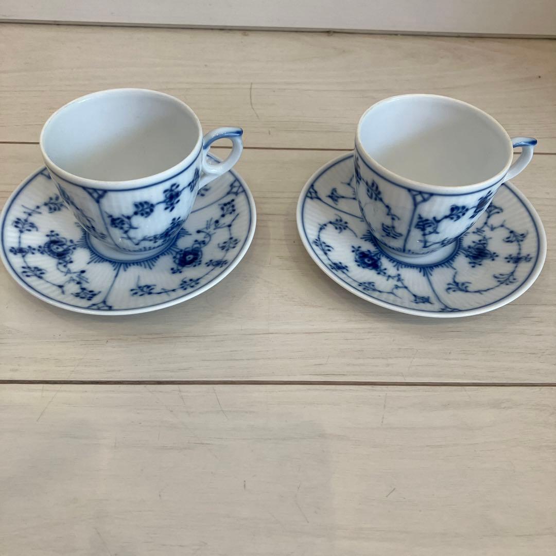 ロイヤルコペンハーゲン デミタスカップ&ソーサー - メルカリ