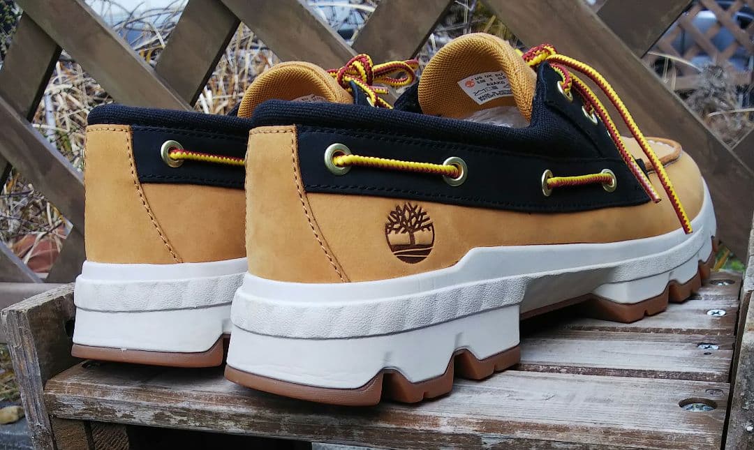 TimberlandティンバーランドウィートヌバックデッキシューズUS-9.5W
