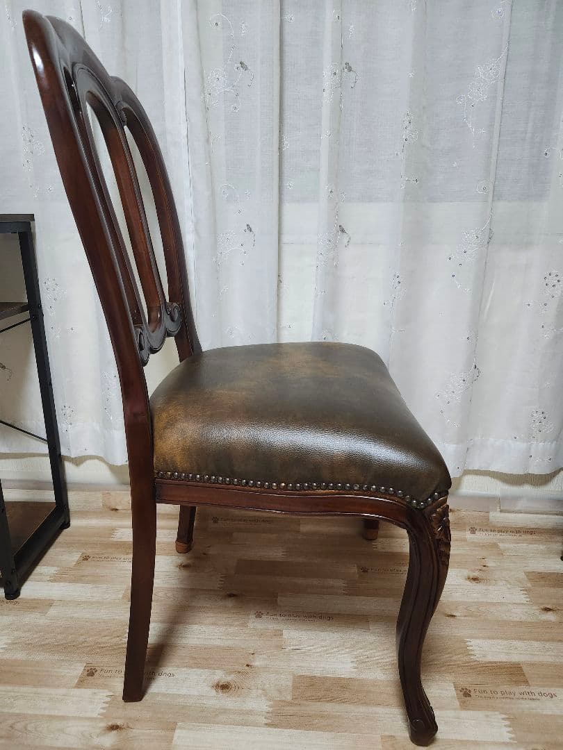 玉座】 ネオバロック様式 ベルベット アームチェア ヴィンテージ