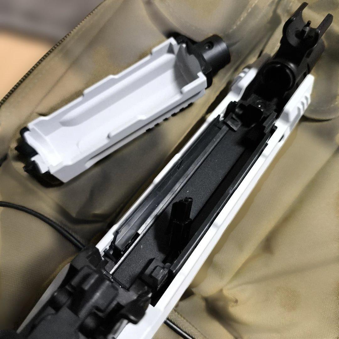 東京マルイ製　AKホワイトストーム　次世代電動ガン　予備マグ　ナイツタイプサプ