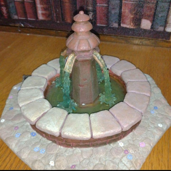 ディズニークラシックコレクション 美女と野獣 噴水