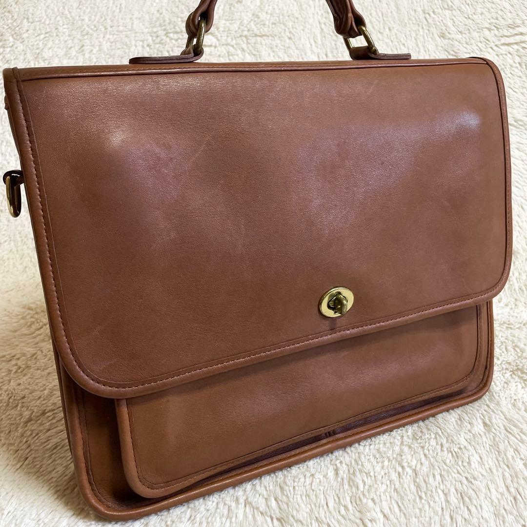 美品 オールドコーチ 2way ウィリス ビジネスバッグ ショルダーバッグ