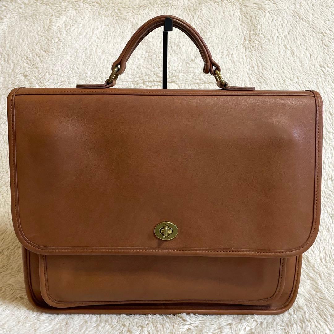 美品 オールドコーチ 2way ウィリス ビジネスバッグ ショルダーバッグ