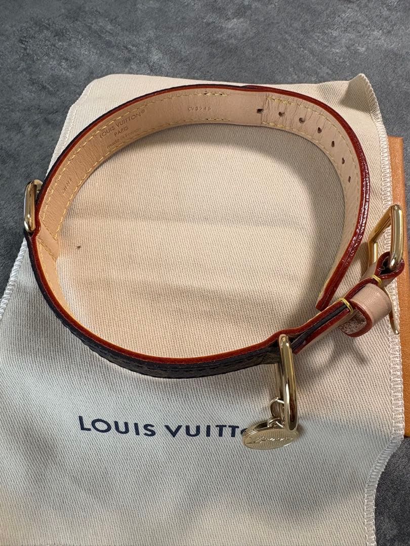✨新品試着のみ✨LOUIS VUITTON/首輪/定価73,700円/PMサイズ - メルカリ