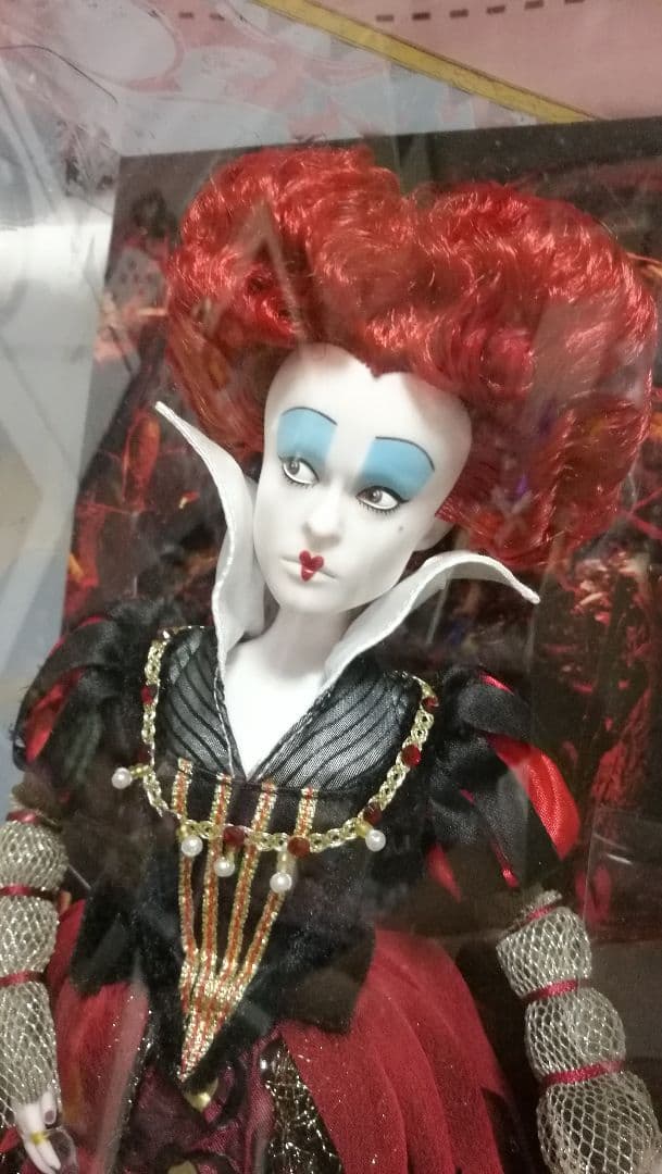 本物 希少☆アリスインワンダーランド 赤の女王 白の女王 ドール 人形