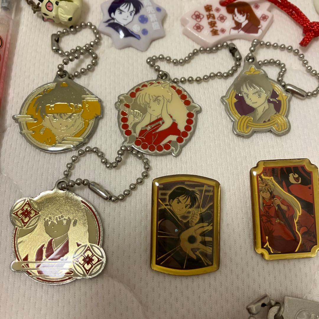 犬夜叉 グッズまとめ売り かごめ 弥勒 珊瑚 殺生丸 七宝 雲母 鋼牙