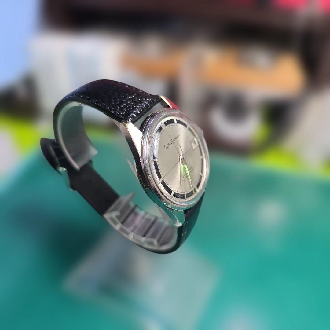 (OH済)セイコー スポーツマン17jewels手巻き時計 稼働品です。