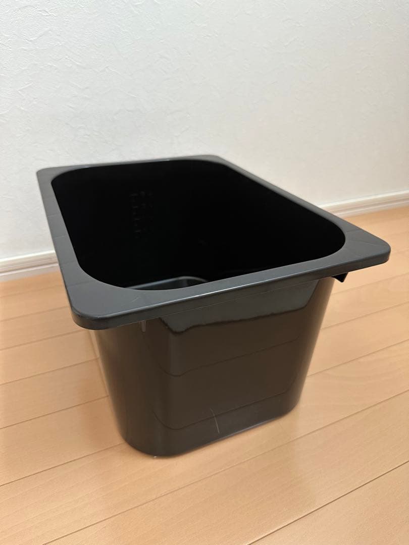 メダカ飼育舟 18ℓ 黒容器5個 いぶきオリジナル トロファスト nv