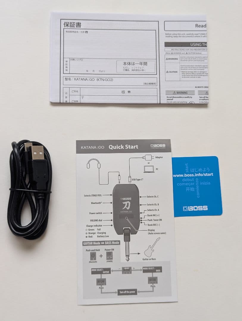 その他 BOSS KATANA GO