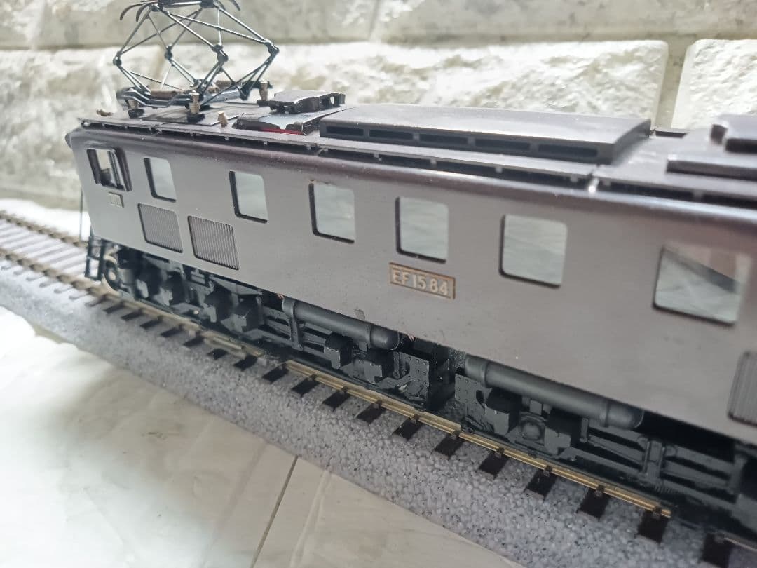 【天賞堂】EF15-84号機 高崎第二 （ひさし付）★【真鍮・ブラス製】