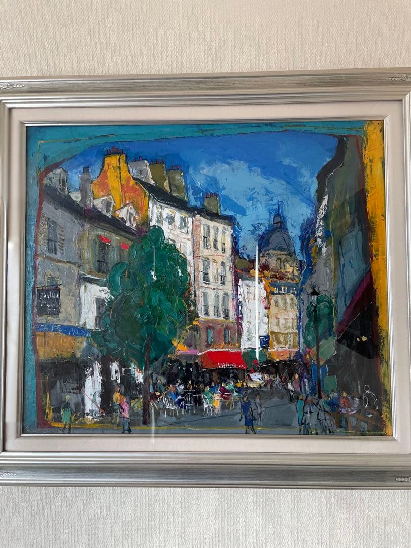 斉藤要　油絵(モンパルナス) F10