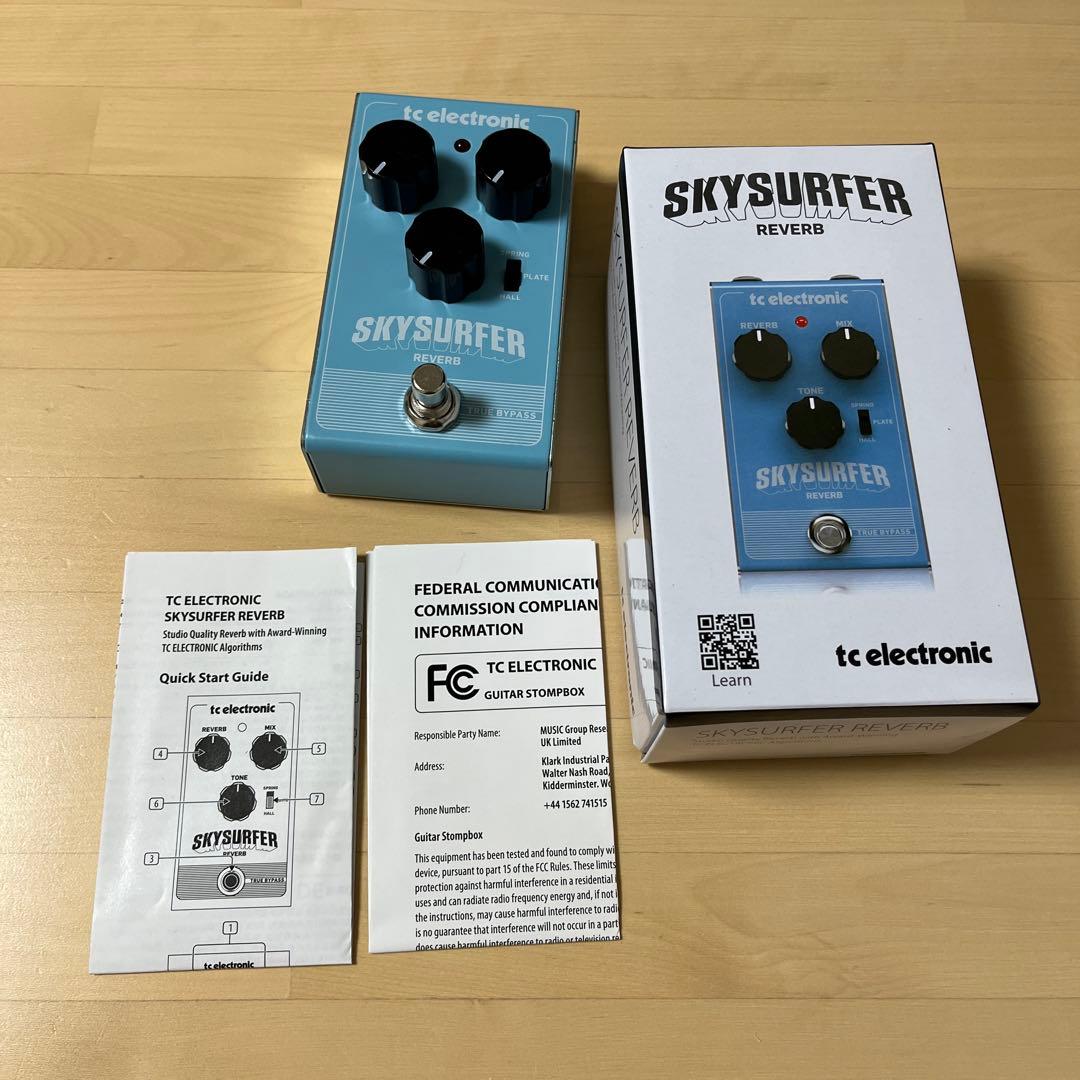 【美品！】tc electronic SKYSURFER REVERB