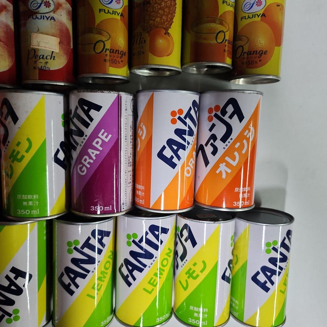 昭和レトロ 空き缶 25缶 ファンタ コカコーラ ネクター ココア - メルカリ