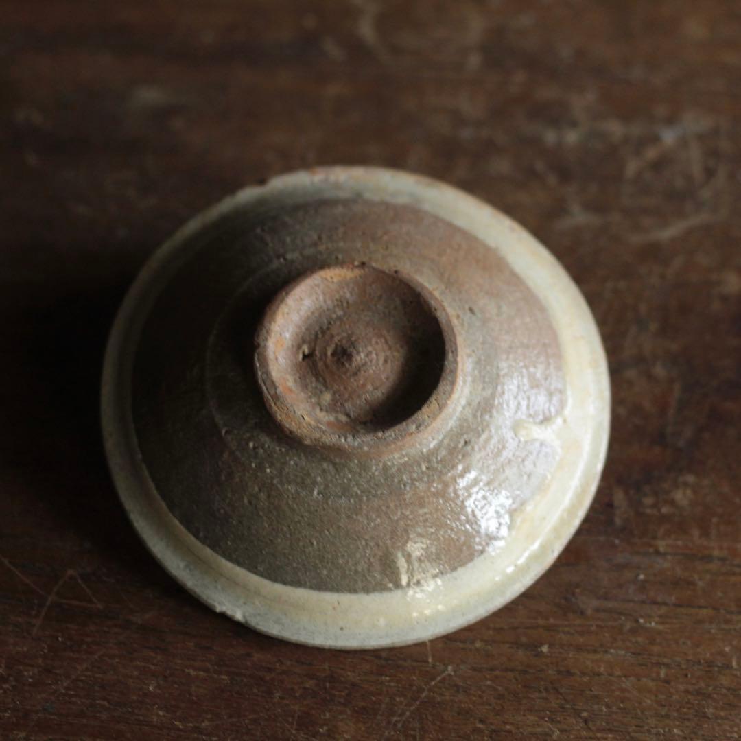 李朝 無地刷毛目 平茶碗 平盃 酒器 茶道具 朝鮮美術 古美術