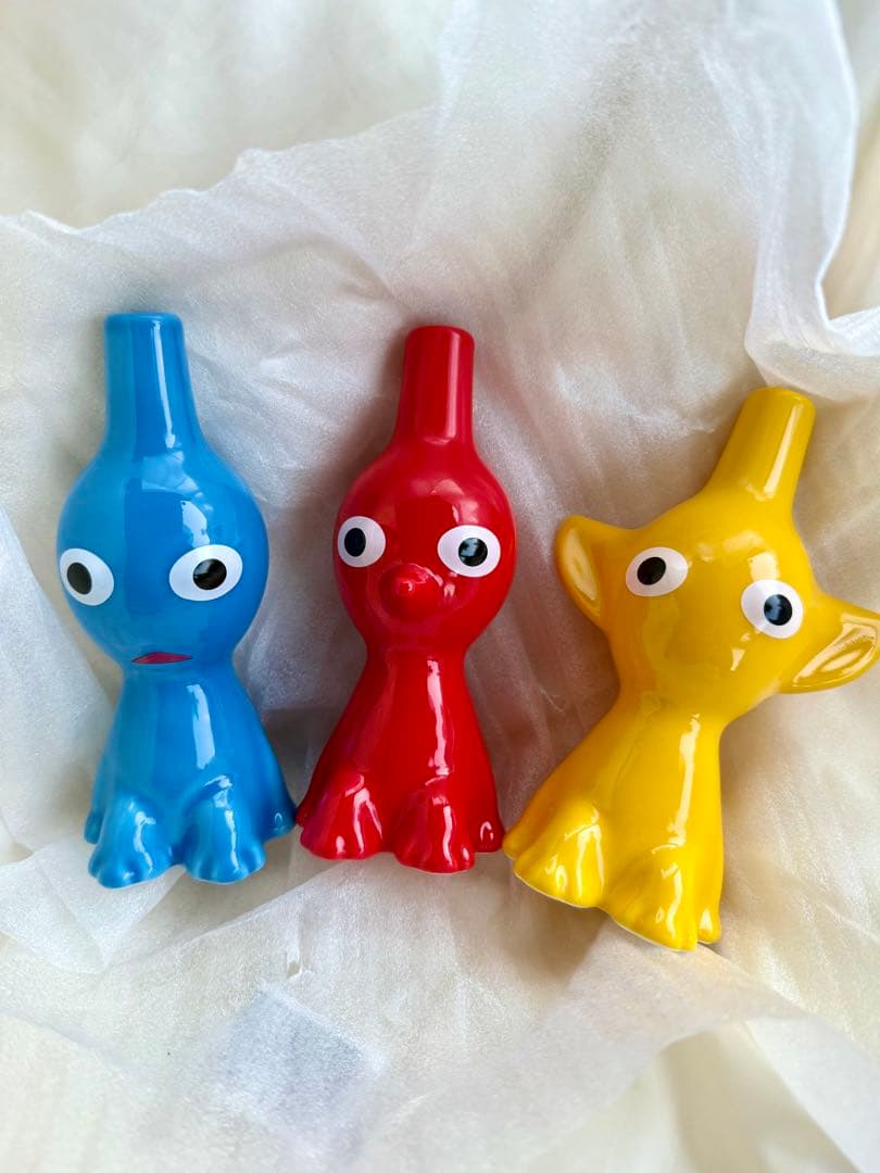 ピグミン一輪挿し3色セット