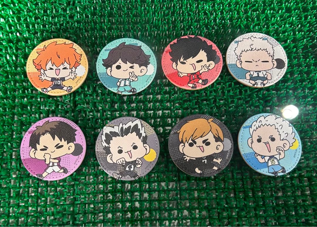 ハイキュー!! mochocho Vol.2 トレーディング丸型レザーバッジA