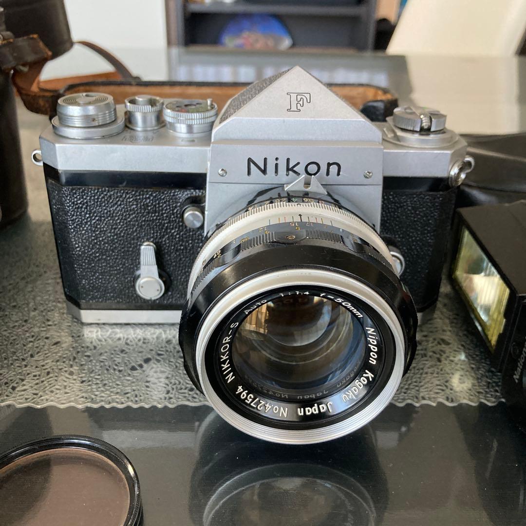 Nikon F 一眼レフ＊フィルムカメラ レンズセット