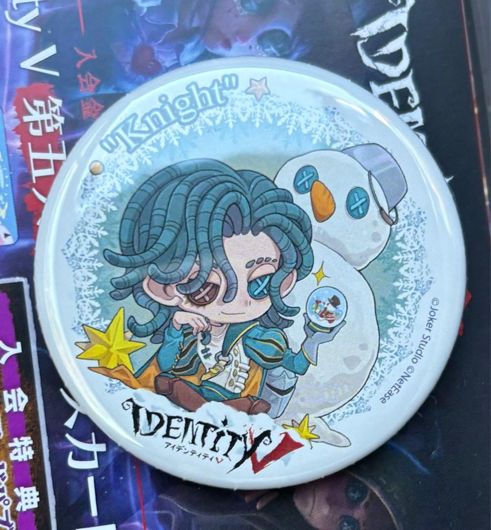 第五人格 IJL 騎士 フラバルー 特典 缶バッジ IdentityV キャラクター