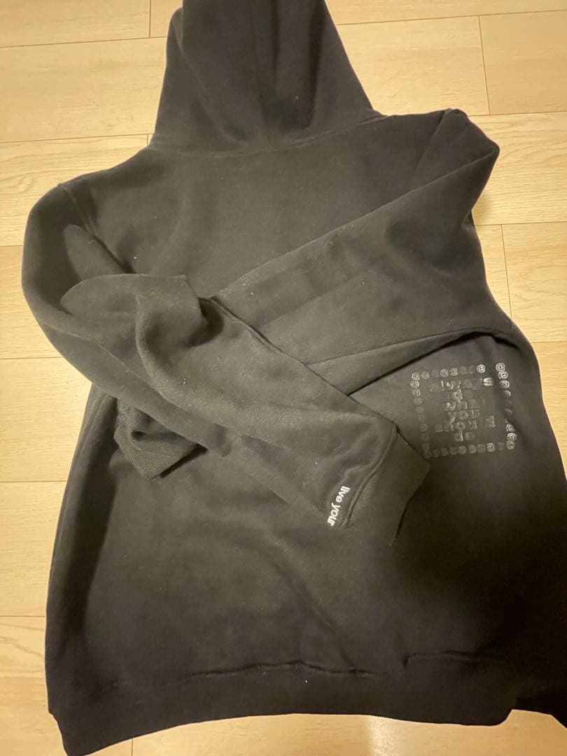 always黒パーカーS