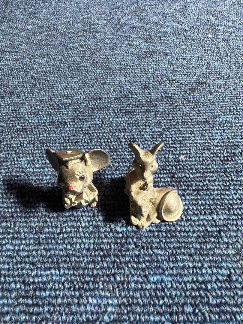 1077  ロイヤルセランゴール　ピューター　錫　置物　4客