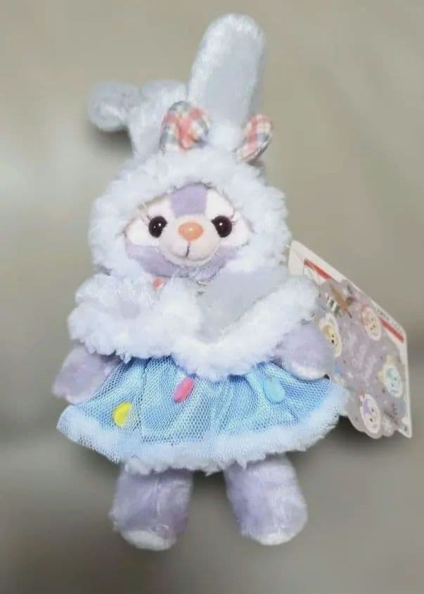 新品 ウィンターホリデーぬいぐるみバッジ ステラルー ディズニーシー