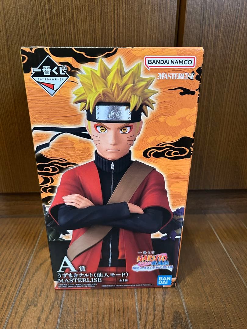 一番くじ MASTERLISE ナルト A賞 フィギュア 仙人モード - メルカリ