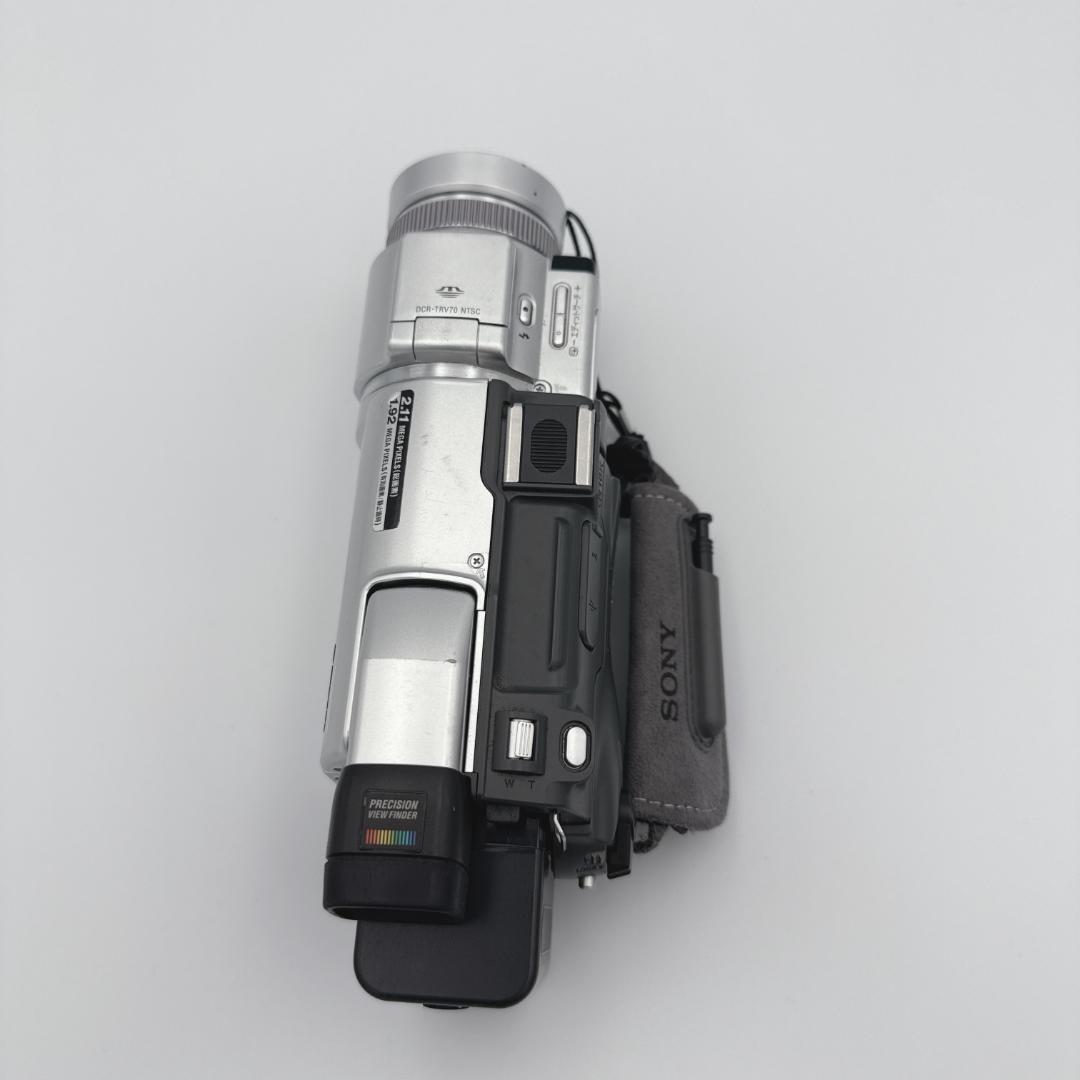【良品】SONY ビデオカメラ MiniDVハンディカム DCR-TRV70