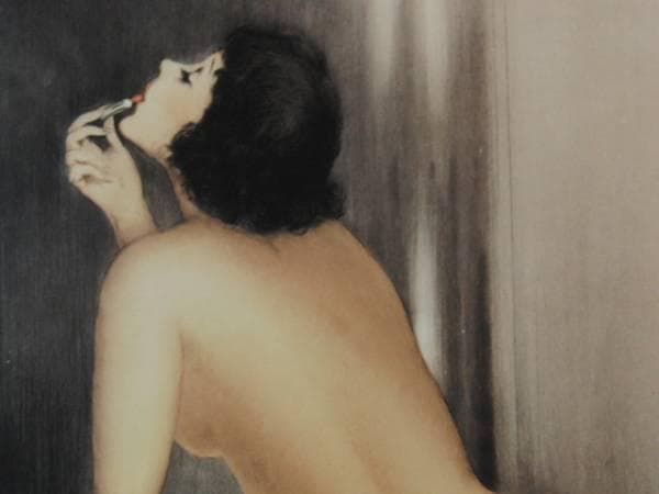 ルイ・イカール、現代のイヴ、アールデコ、希少な限定版額装用画集より