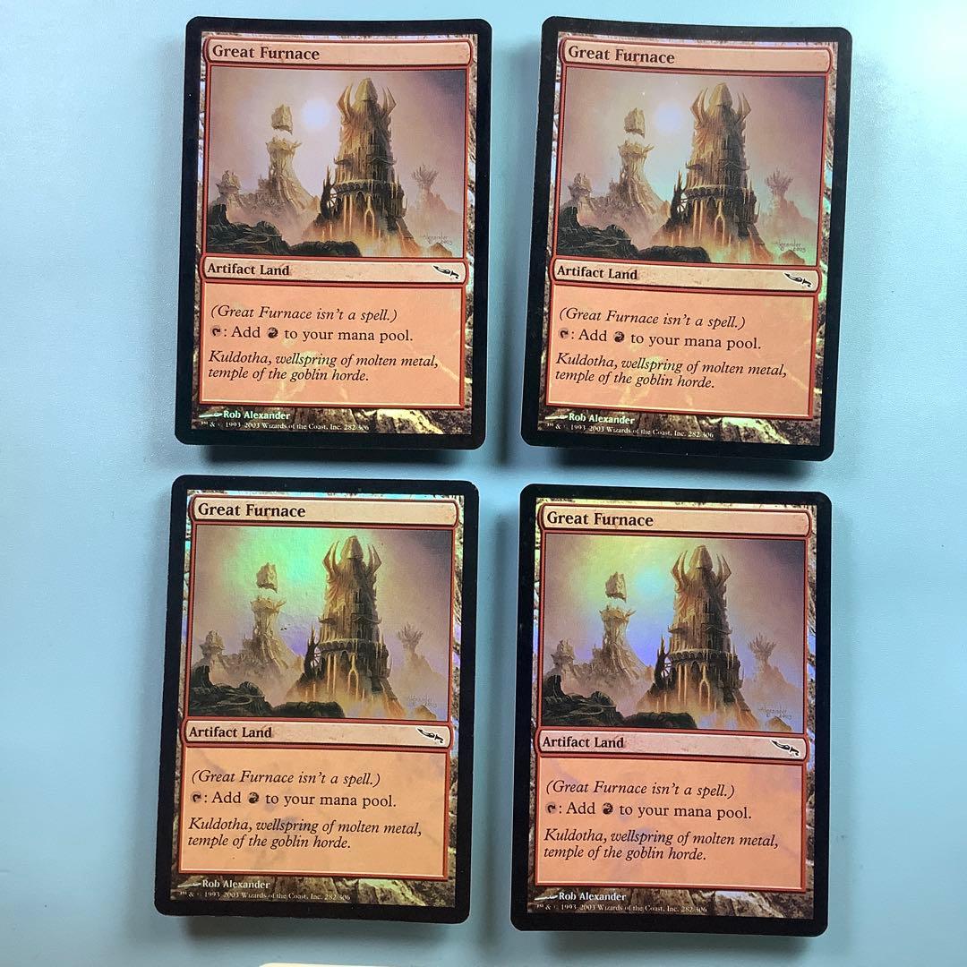 大焼炉MRD 感電破SOM 英語foil4枚セット 大焼炉MRD 感電破SOM 英語foil4枚セット 大焼炉MRD 感電破SOM 英語