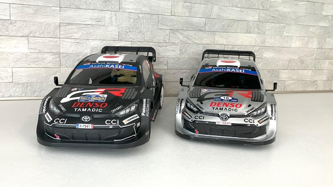 作品紹介】 タミヤRCボディ ヤリス WRC2025 ラリー 勝田選手