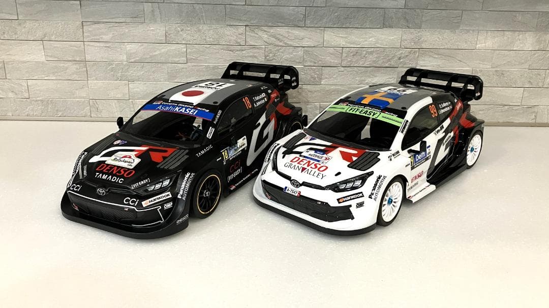 作品紹介】 タミヤRCボディ ヤリス WRC2025 ラリー 勝田選手