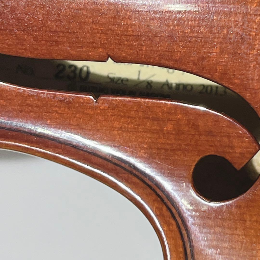 スズキ バイオリン No.230 1/8 子供用　ケース付き