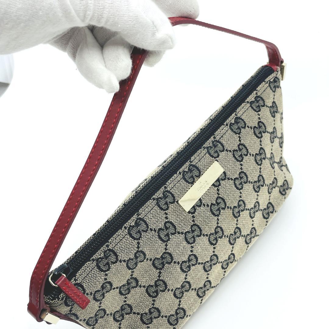 GUCCI　グッチ　GGキャンバス 0391103 アクセサリーポーチ