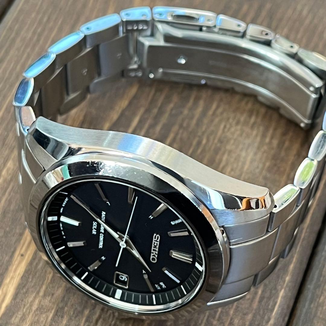 SEIKO ブライツ ソーラー電波 ブラック