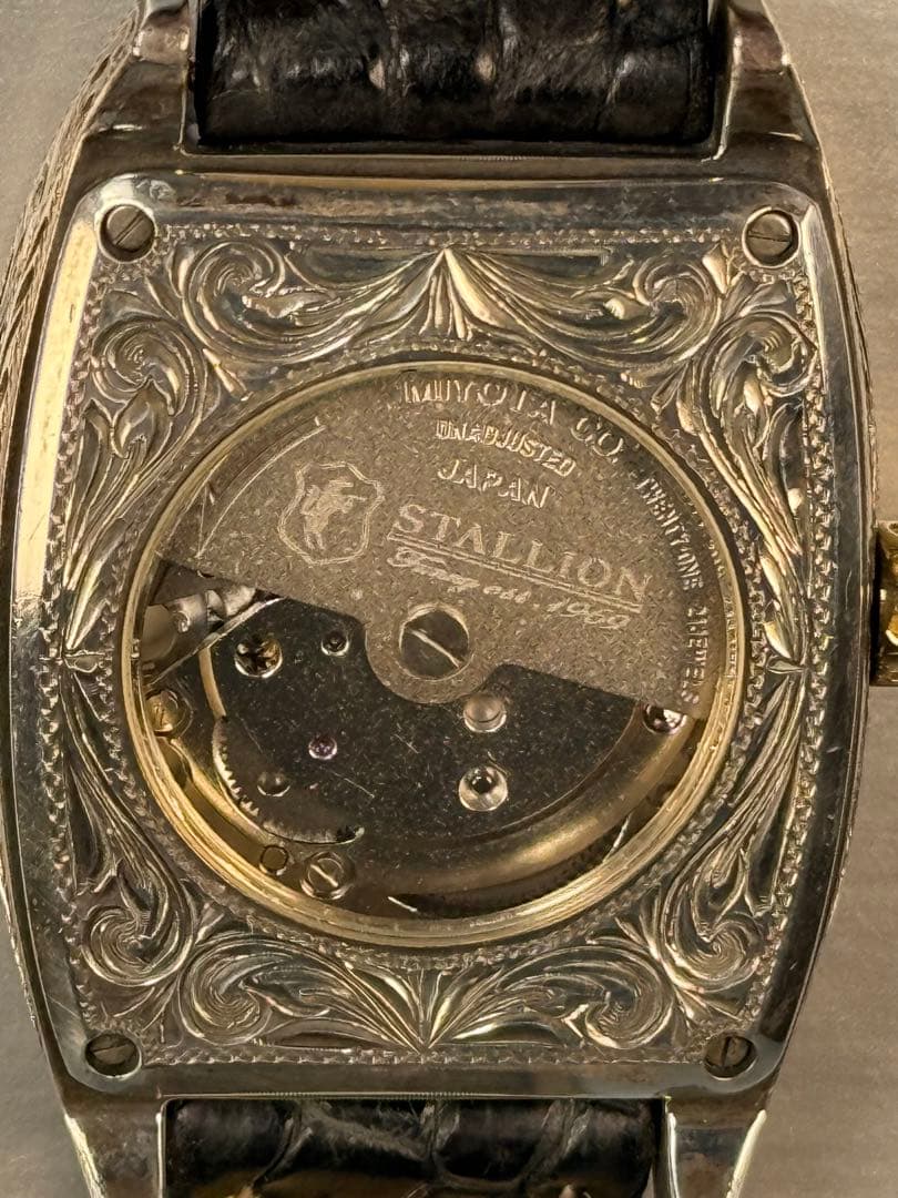 FUNNY 製STALLION 自動巻き腕時計 （Sterling925無垢)