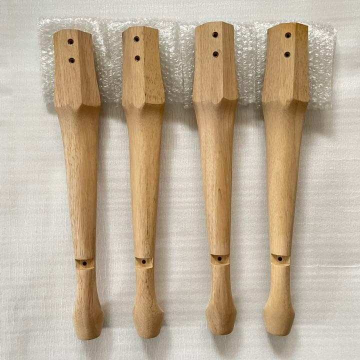 トールペイント 白木 ラウンドエンドテーブル - メルカリ