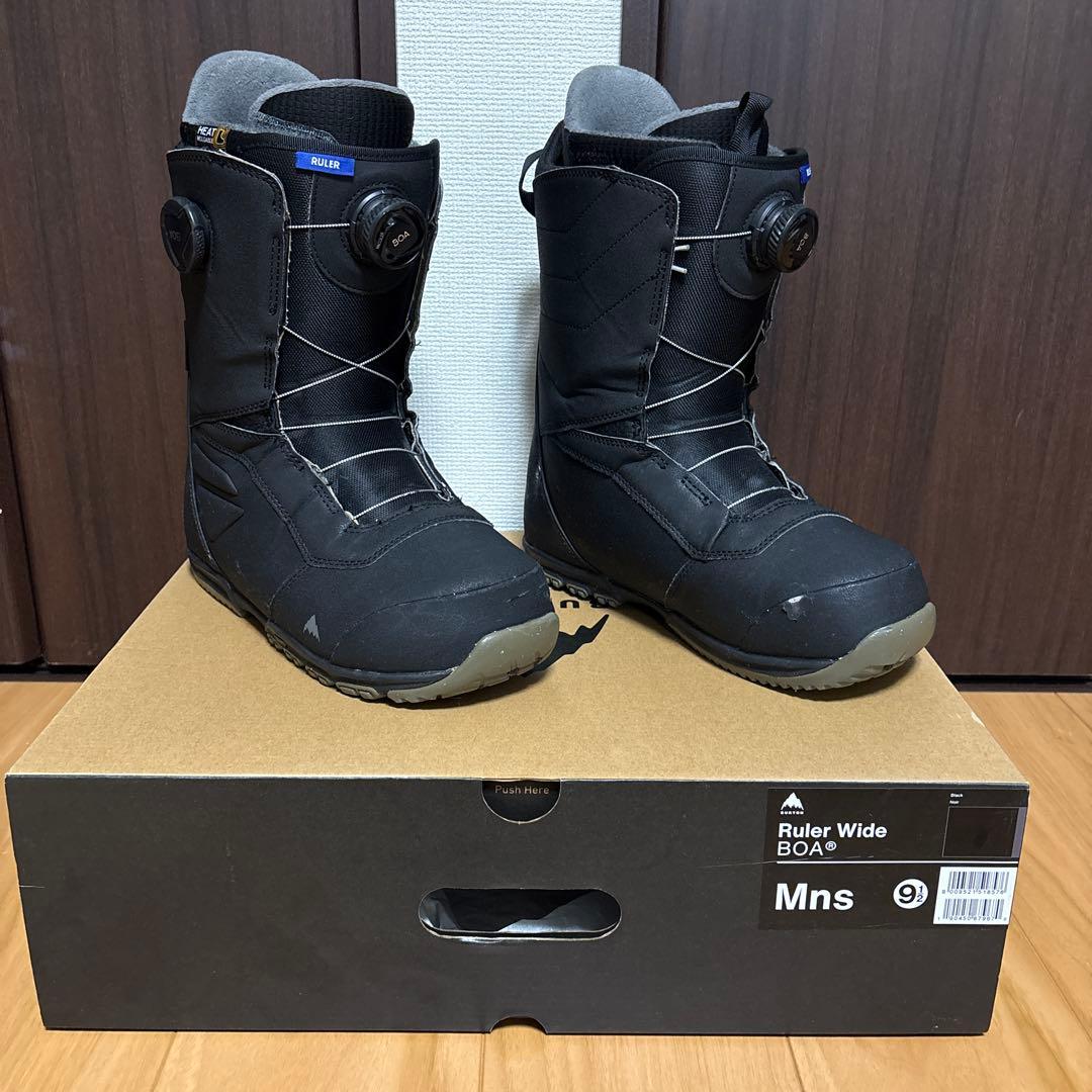 スノーボード BURTON Ruler Wide BOA 9 1/2 27.5cm