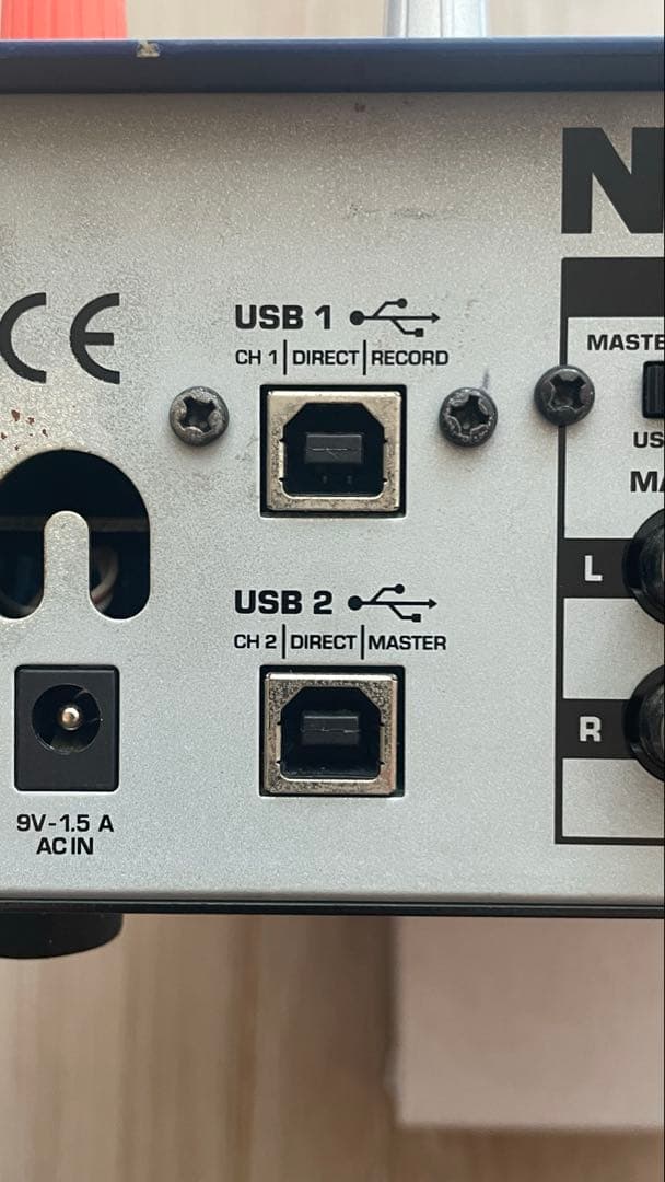 動作品】Numark dxm01 USB dj ミキサー