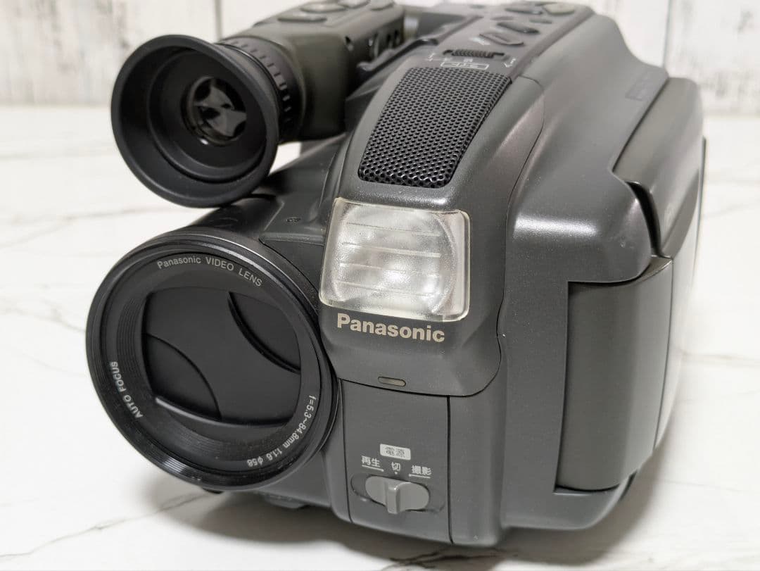 【希少】Panasonic　NV-AL30　VHS-C対応　液晶モニター付き